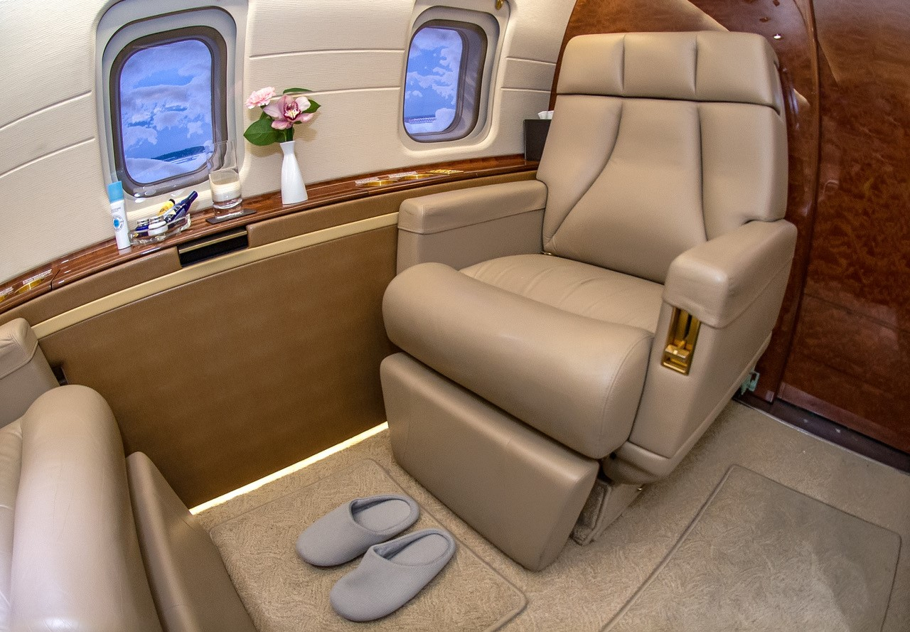 cabina Bombardier Challenger 604